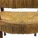 Art Deco chair minimalist oak wicker minimalist design
