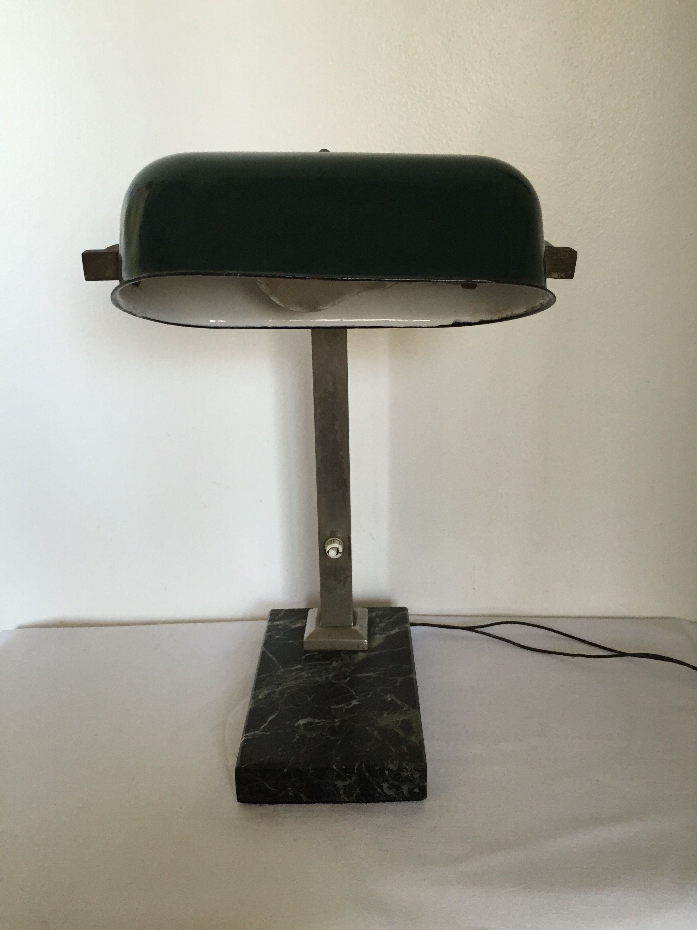 Lamp of notary or banker