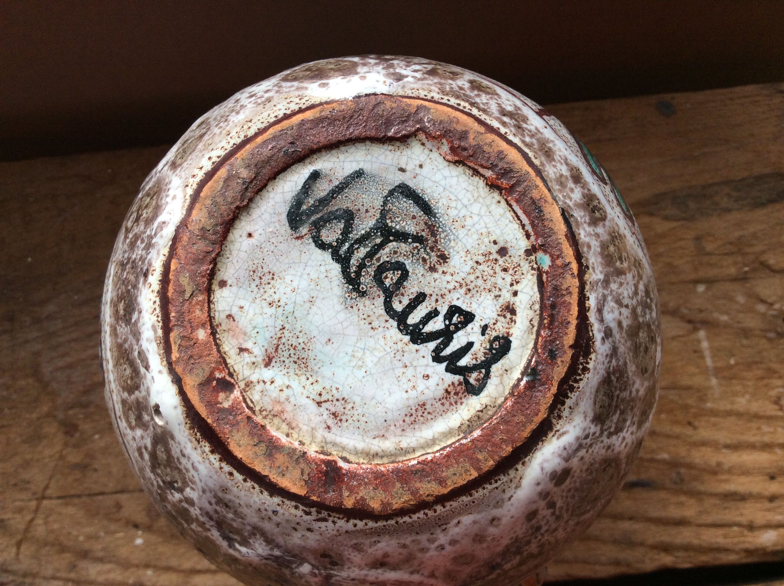 Vase Vallauris vintage