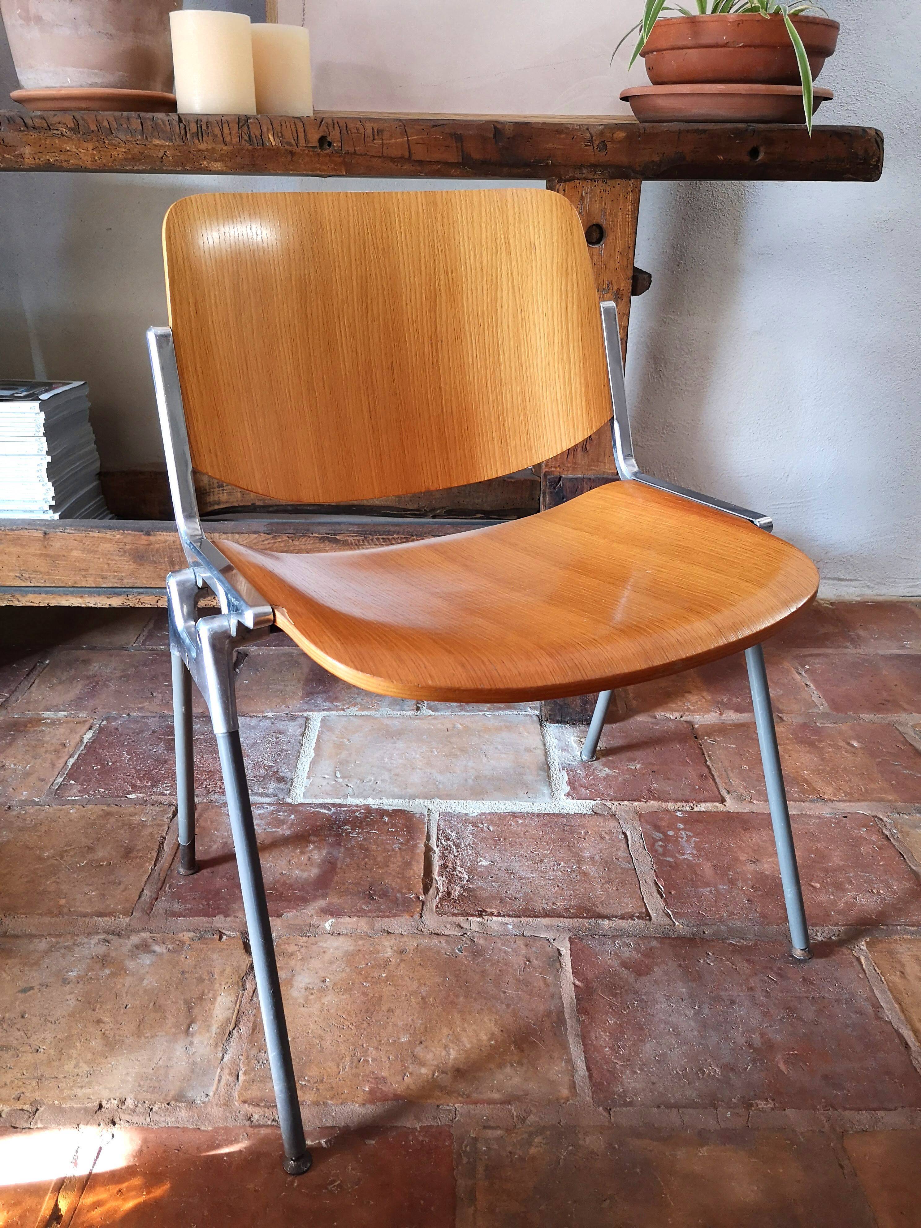 Chair by Giancarlo Piretti for Anonima Castelli
