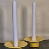 Bougeoirs jaune