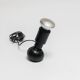 Vintage Italian 600 table lamp by Gino Sarfatti for Arteluce, black body & base