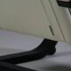 Fauteuil suédois inclinable en cuir nelo par åke fribyter