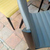 Suite of 6 modernist chairs from the 80s
