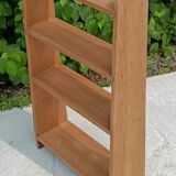 Solid wood bookcase shelf