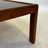 Vintage coffee table rosewood 70's design minimalist