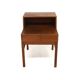 "Casino" teak bedside table, Engström & Myrstran, Sweden, 1960