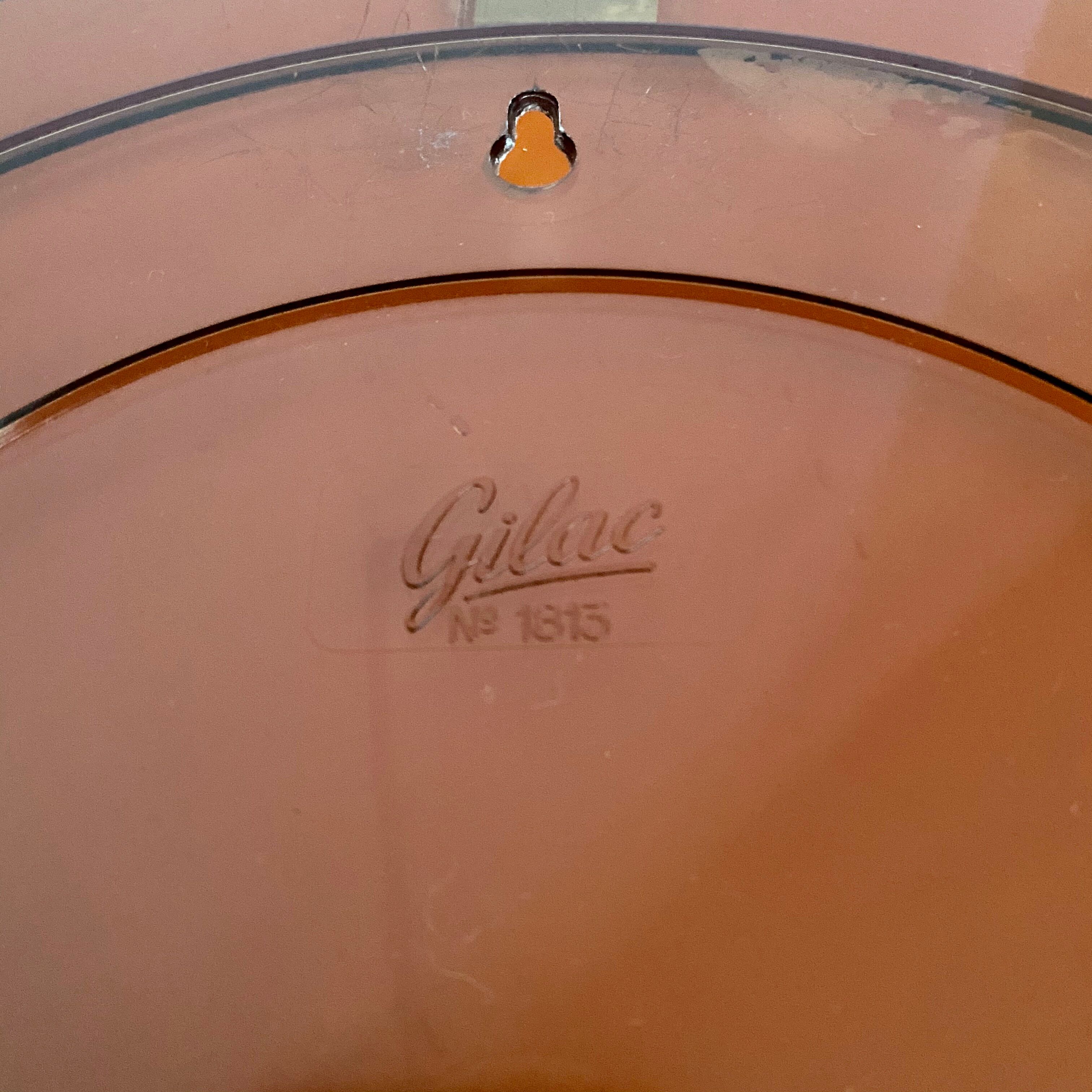 Mirror Gilac vintage 70s 40x5cm