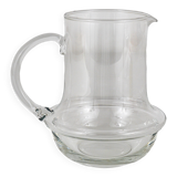 Mid-century glass pitcher by Carl Auböck, Ostovics Culinar, Austria, 1970s.