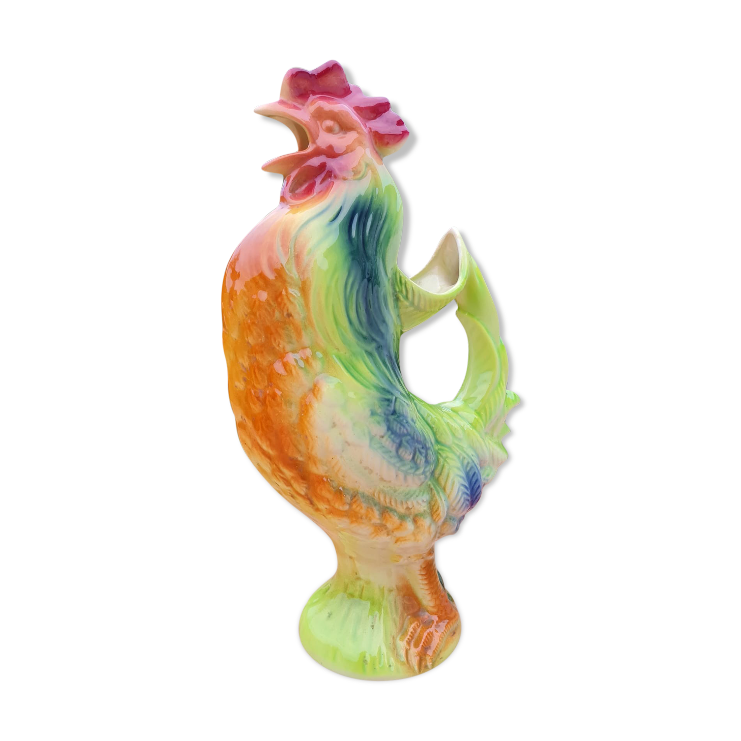 Zoomorphic pitcher rooster Saint-Clément