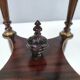 Ebonized Beech Gueridon with a Broccatello Marble Top, Italy