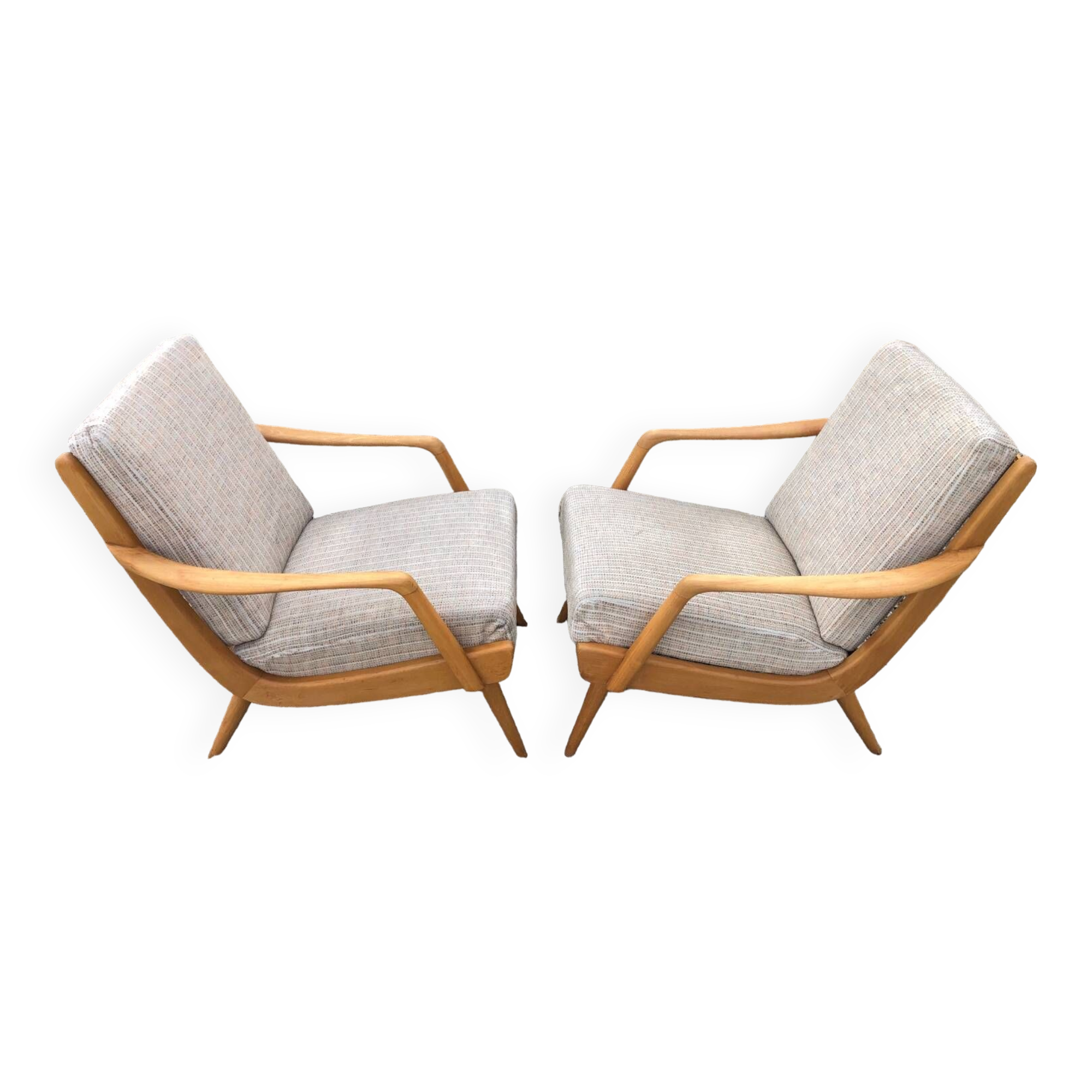 Pair of vintage armchairs