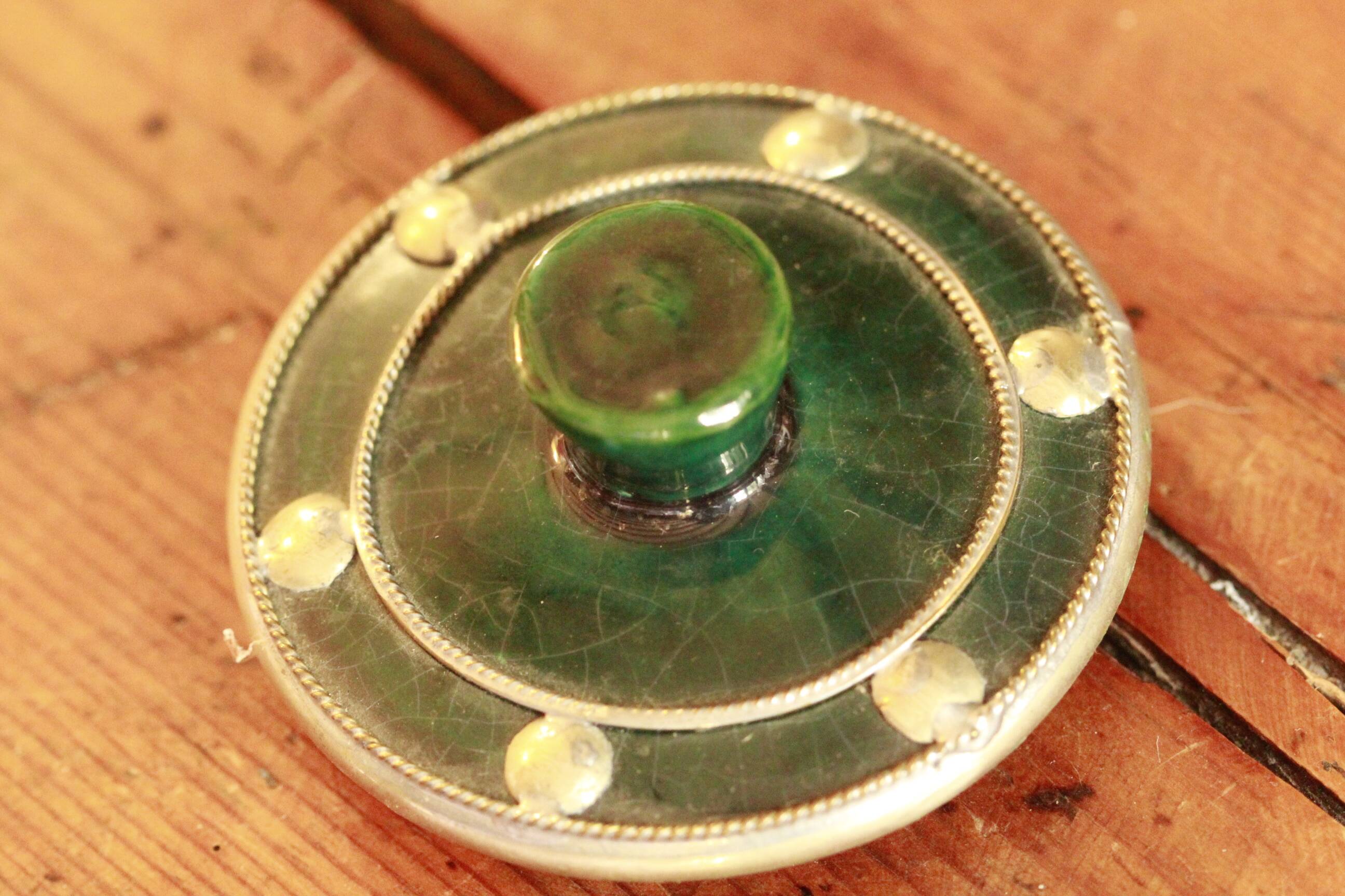Moroccan ceramic ashtray