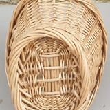 Trio of wicker baskets
