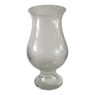 Bubble glass vase Bendor glassware