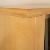 Parchment cabinet by Aldo Tura for Tura Milano