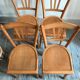 Lot de 4 chaises bistrot vintage