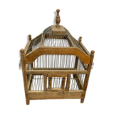 Wooden birdcage