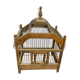 Wooden birdcage