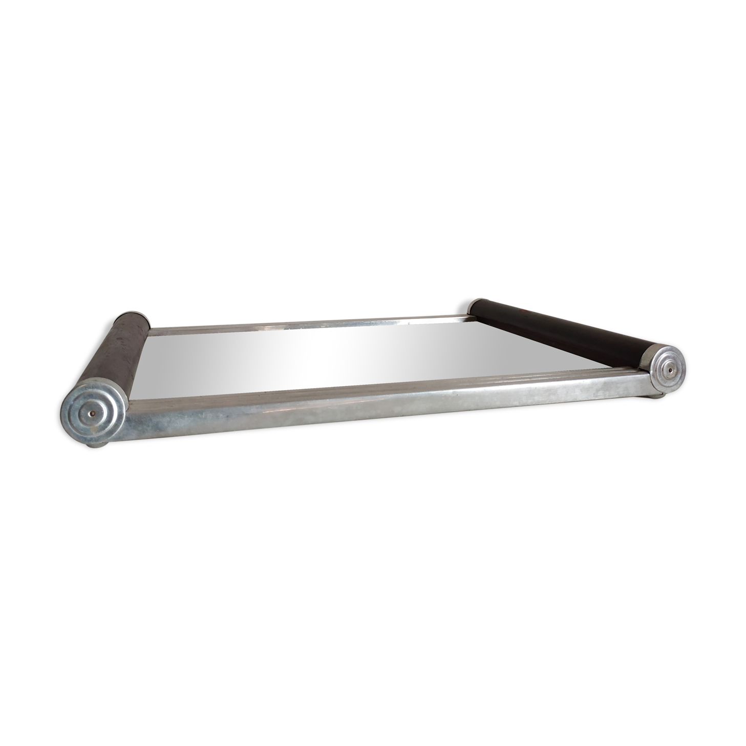 Art deco mirror rectangular tray