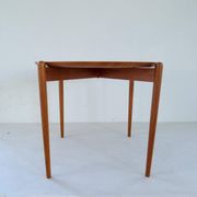 Mid-century modern teak side table/tray Sweden 1960s