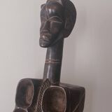Large wooden Awale Baoule game (Burkina Faso)