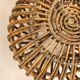 Pouf / ottoman in rattan designed by Franco Albini