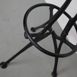 Pair of Italian Industrial Workshop Stools / Bar Stools