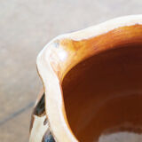 50s pitcher or jug in glazed ceramic