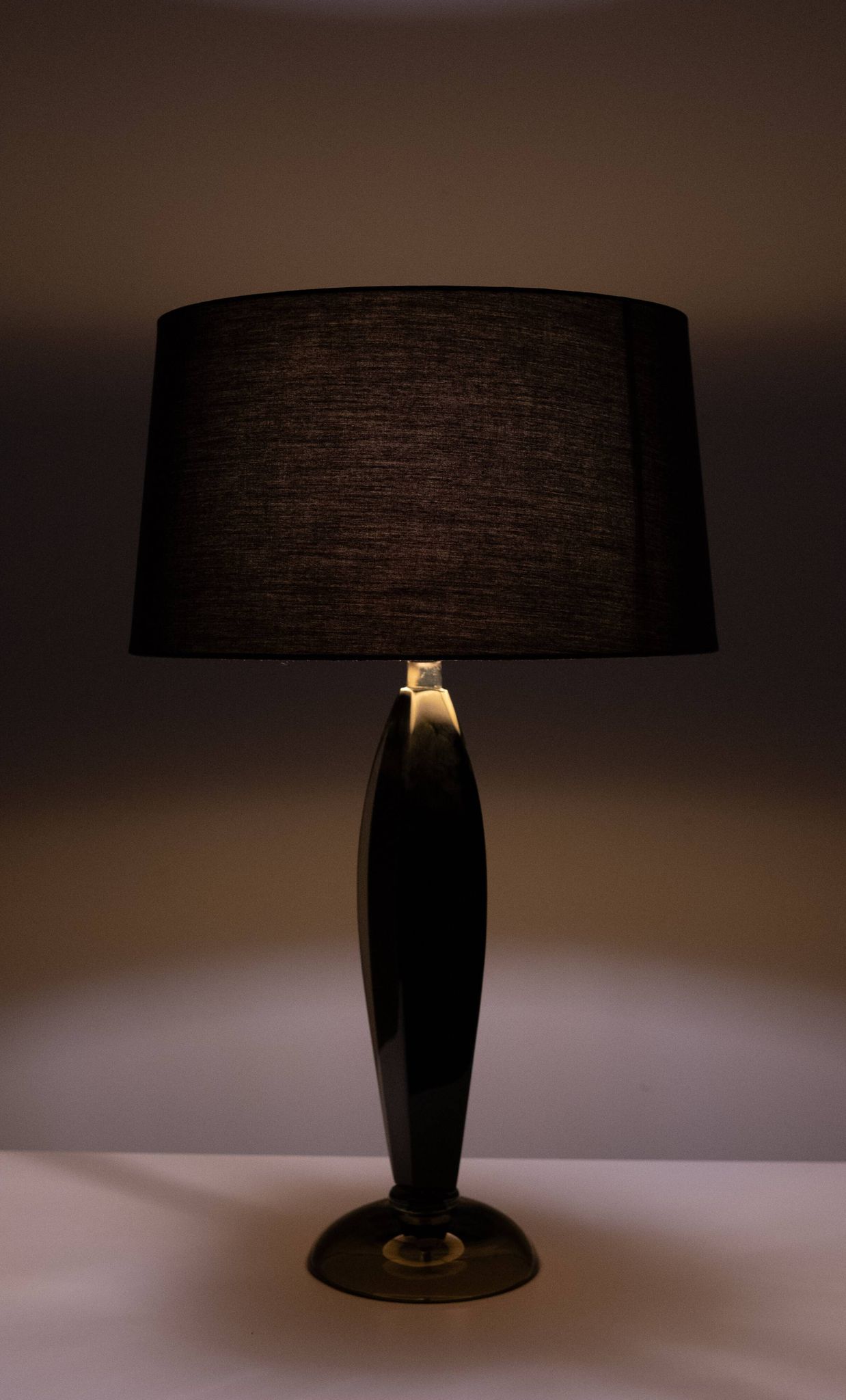 Flavio Poli Murano Glass Table Lamp for Seguso, 1960s