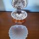 Shell-shaped butter dish in stainless steel