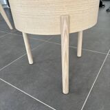 Woud - Arc Side Table, White Ash