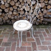 Chaise en fer forgé