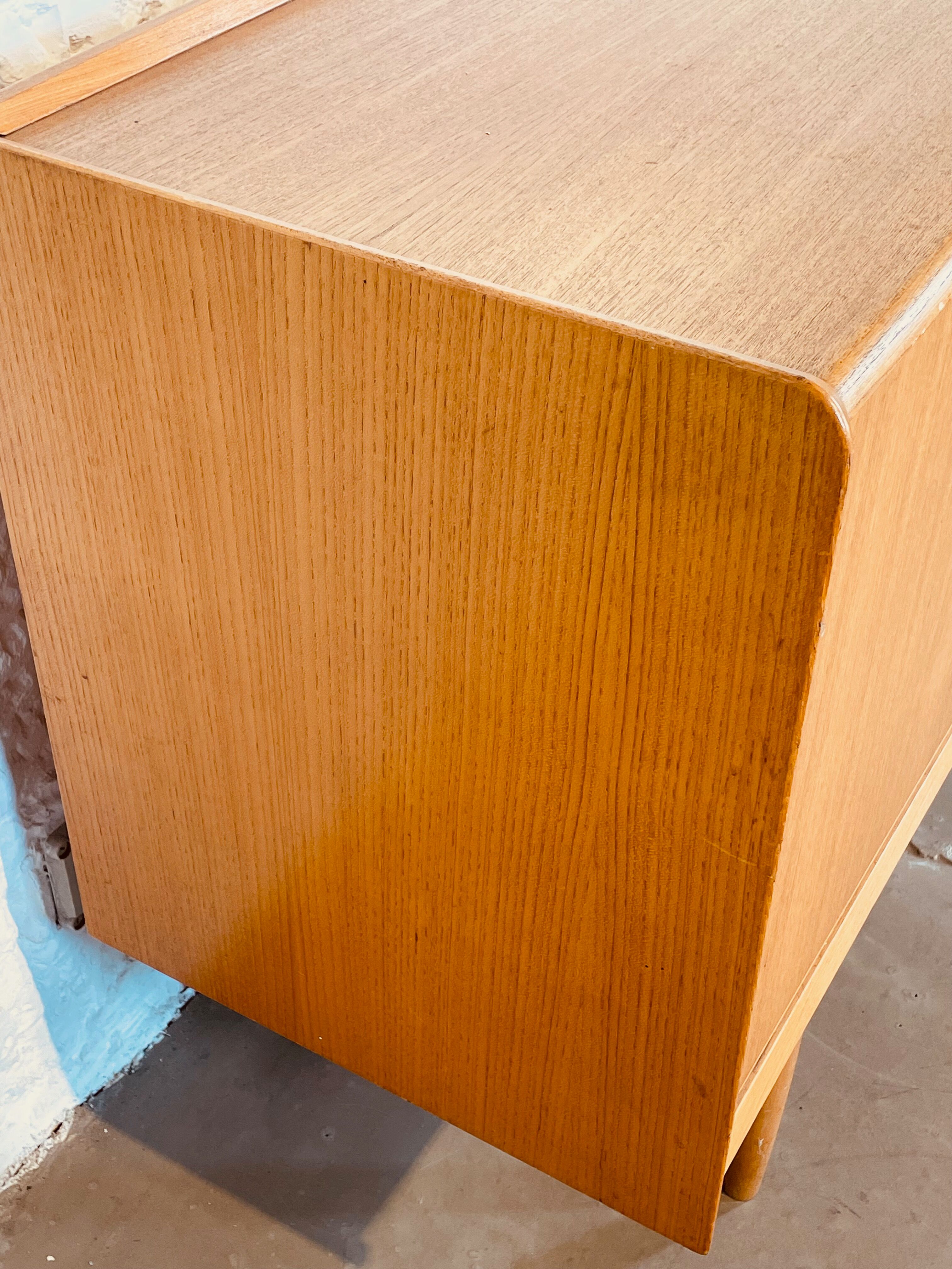 Blond teak sideboard, Germany 1960's