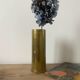 Old brass vase