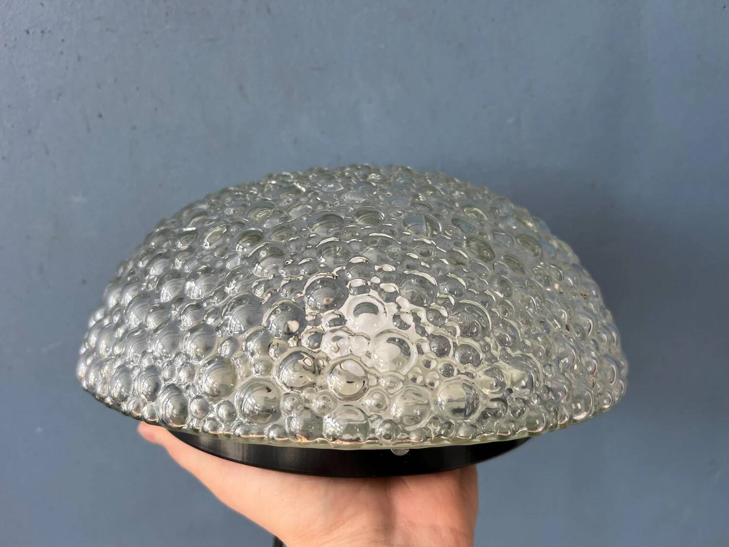 Helena Tynell Glashütte vintage glass ceiling light