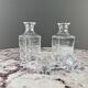 Paire de carafes en cristal de Baccarat, XXe Siècle