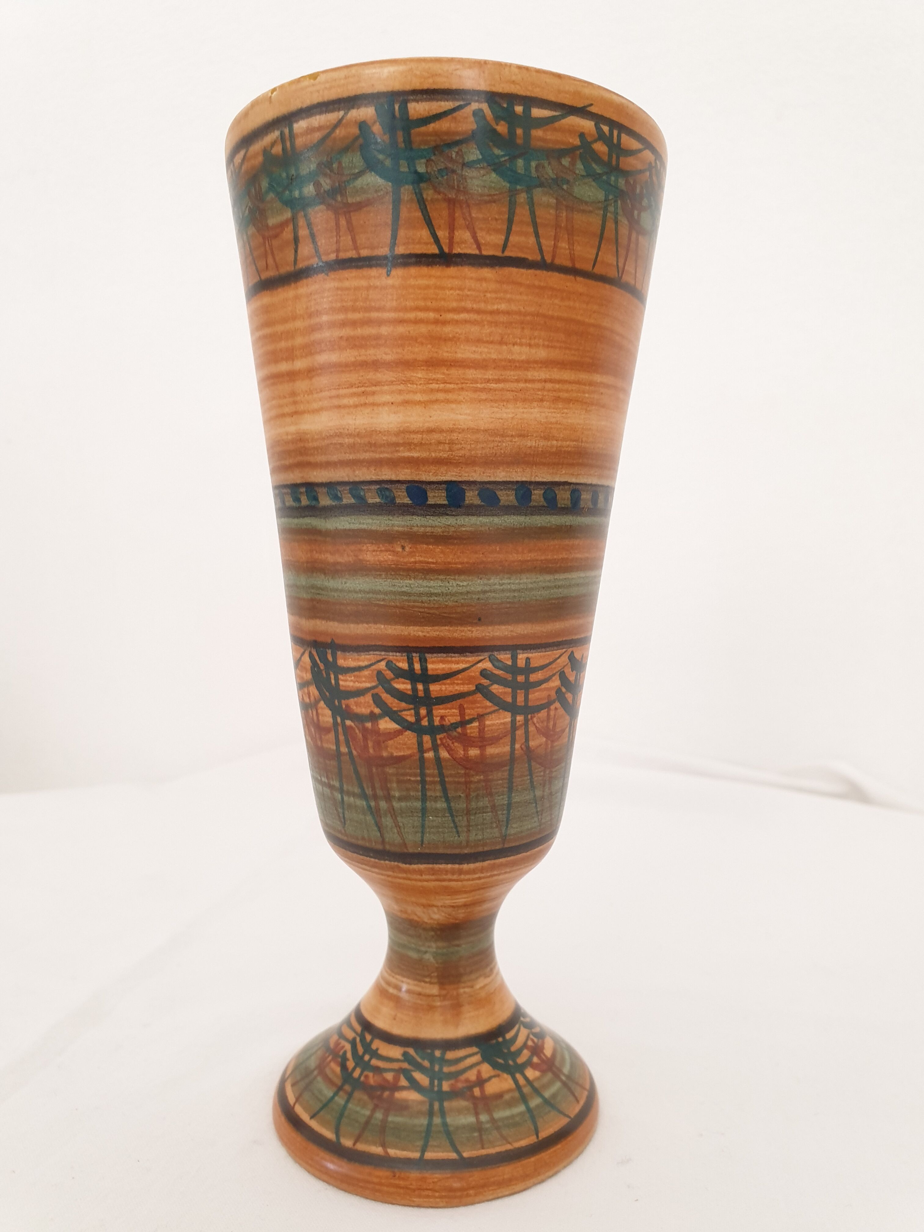 Vase Calice Vallauris by Michel Gorgeon 1950s