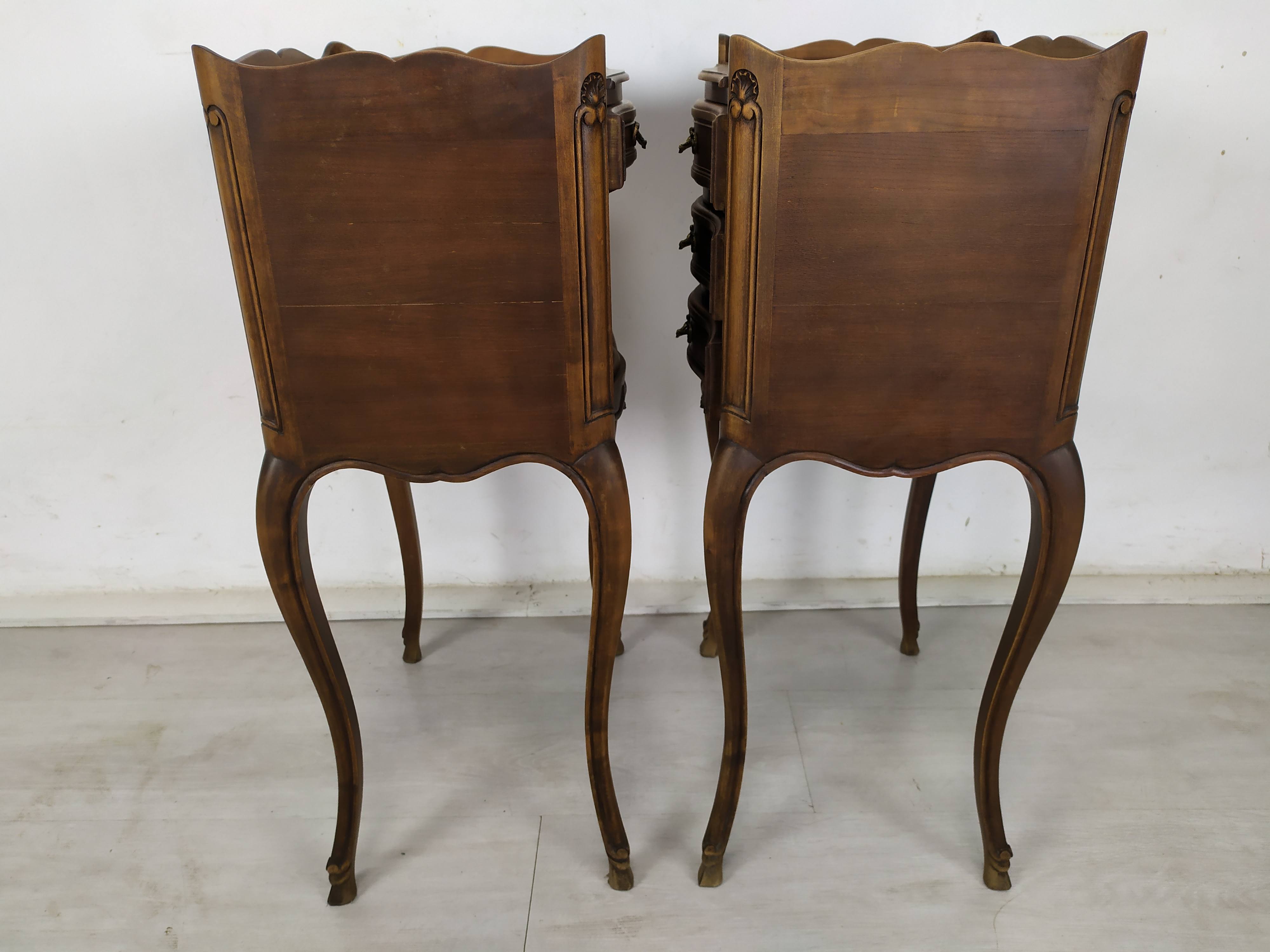 Pair of Louis XV bedside tables