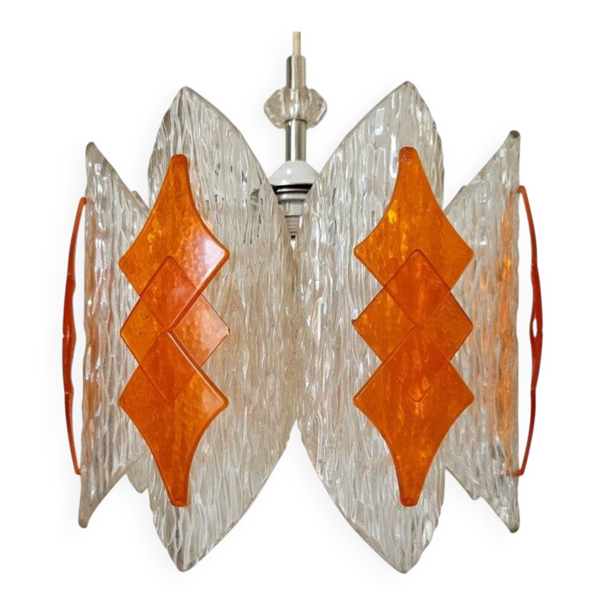 Rare Midcentury Pendant, Germany, 1970s