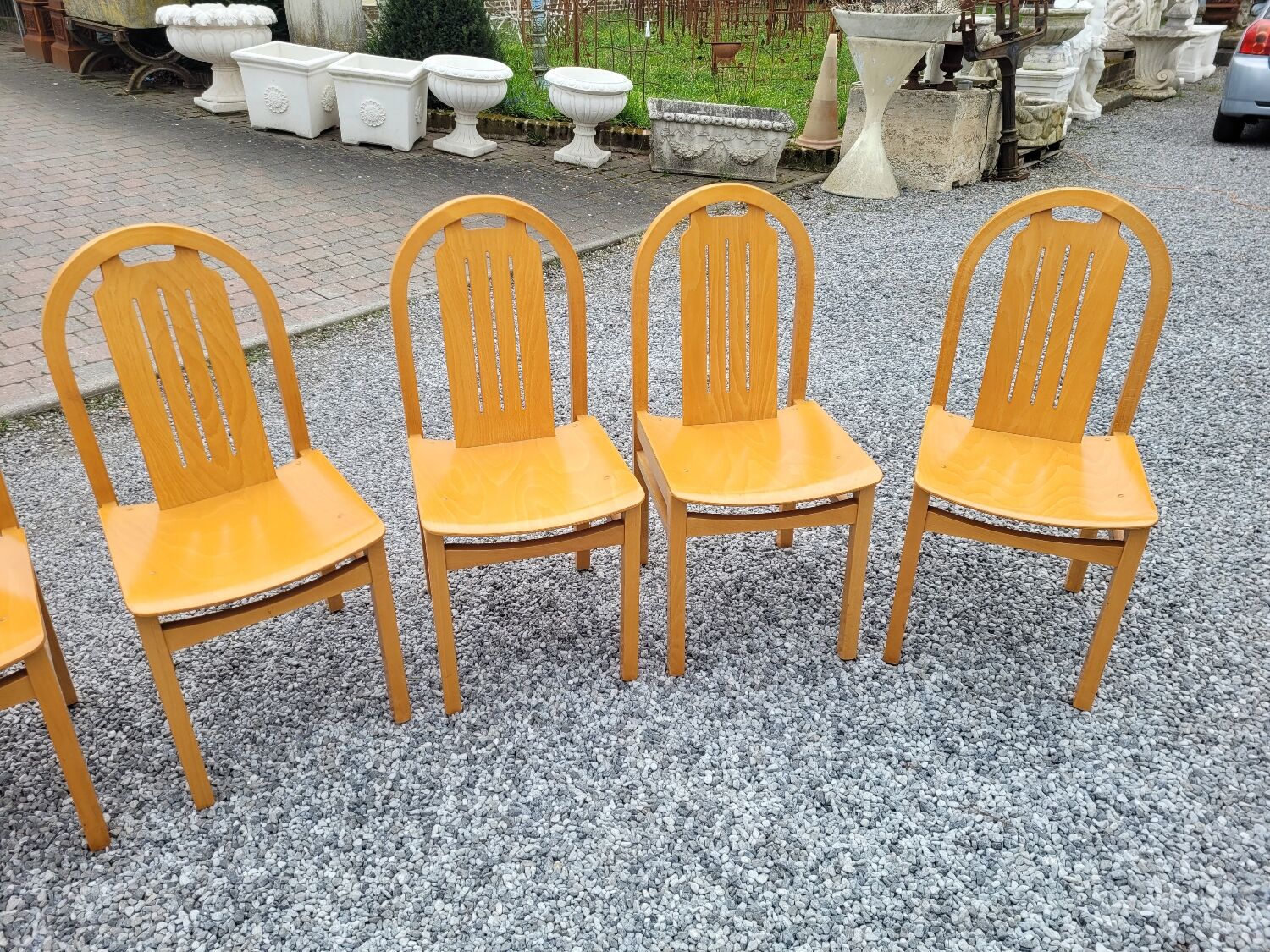 8 Baumann chairs from the 70s