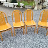 8 chaises baumann des années 70