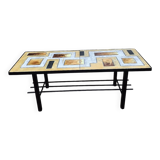 Vallauris coffee table in enamelled lava MJR