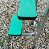 Escabeau tabouret formica ancien