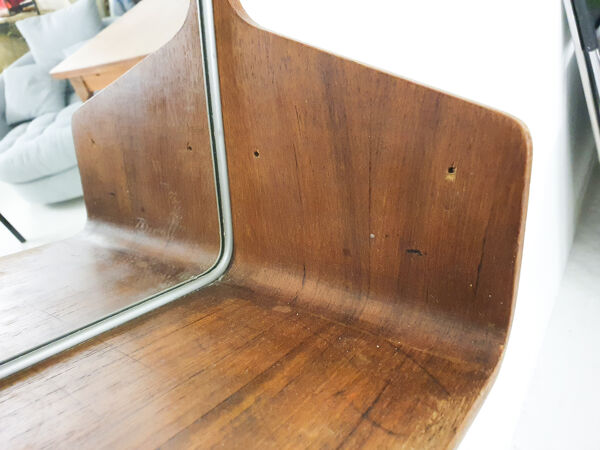 Miroir « Euroika » de Friso Kramer pour Auping, Pays-Bas en 1963