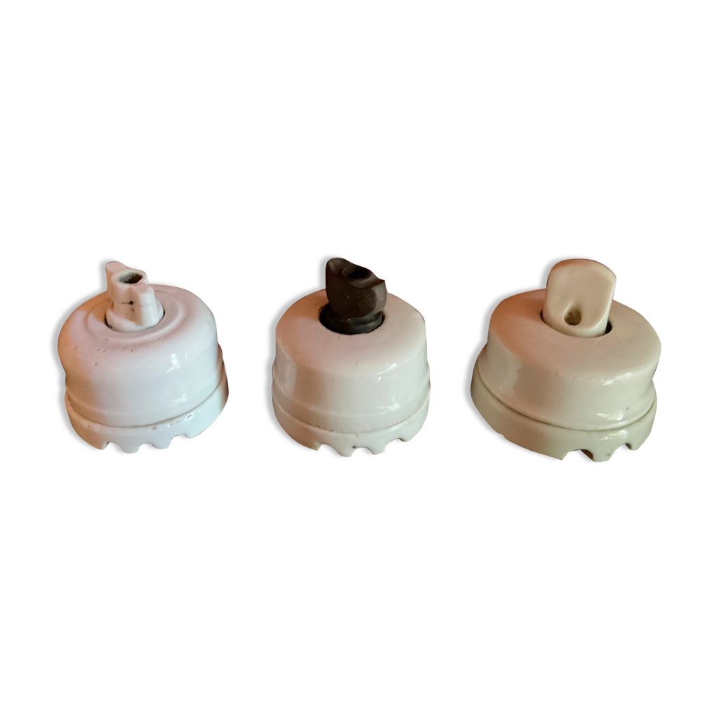 Lot De 3 Interrupteurs De Contact De Porte Marron - 2A 250V Pour Meubles Et Armoires