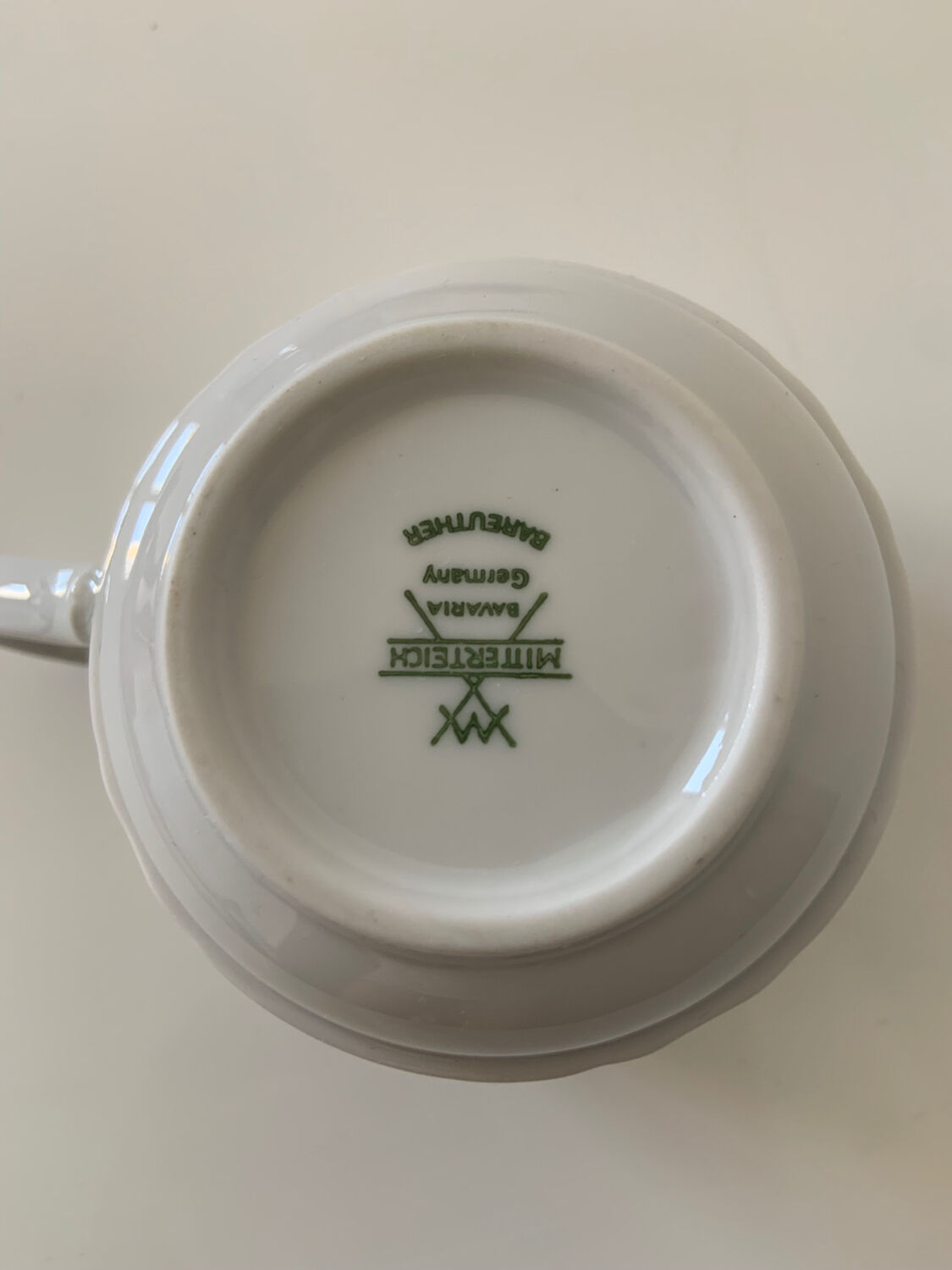 Tasses Bareuther Bavaria blanches