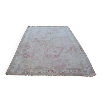 Tapis turc vintage fait main