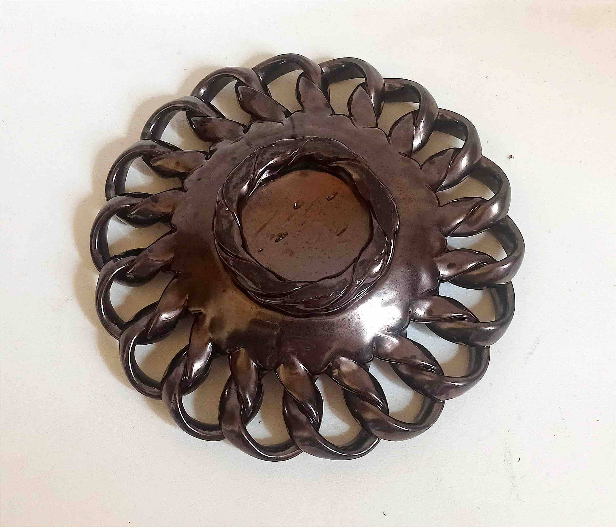 Ceramidi Marseille twisted ceramic fruit bowl 19§0's