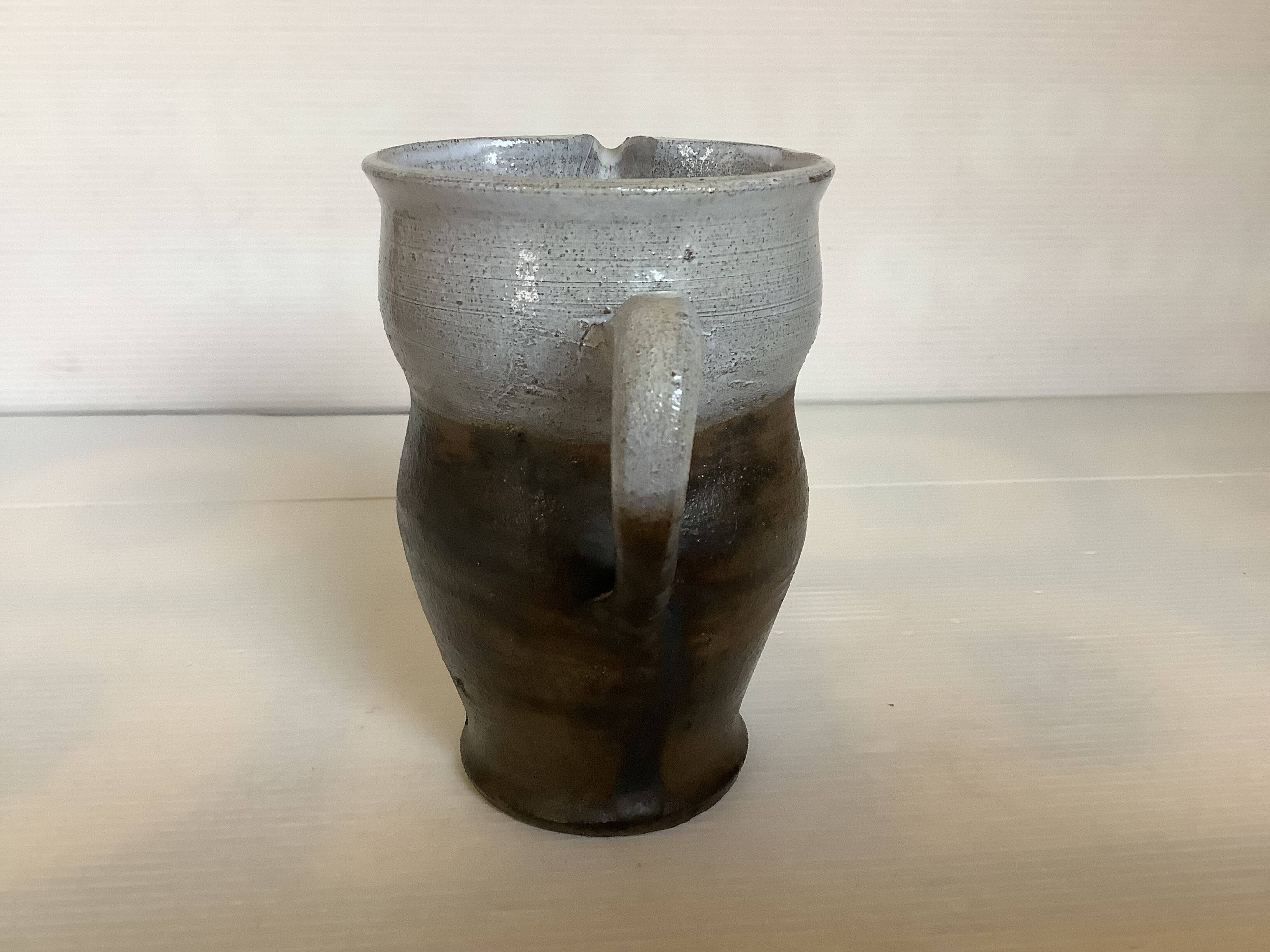 Small owl pitcher ceramic